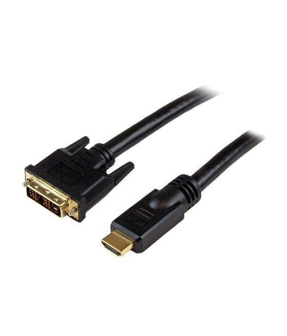 StarTech.com Cable HDMI a DVI 10m - DVI-D Macho - HDMI Macho - Adaptador - Negro - Imagen 1