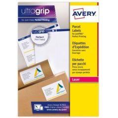 Avery etiquetas para paquetes ultragrip 99,1x57mm adhesivas blanco -15 hojas- - Imagen 1