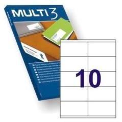 Multi-3 etiquetas 105x57 500 hojas - Imagen 1