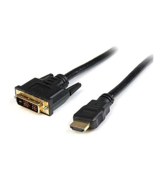 StarTech.com Cable HDMI a DVI 1m - DVI-D Macho - HDMI Macho - Adaptador - Negro - Imagen 1