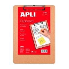 Apli clipboard madera a4 marrÓn - Imagen 1