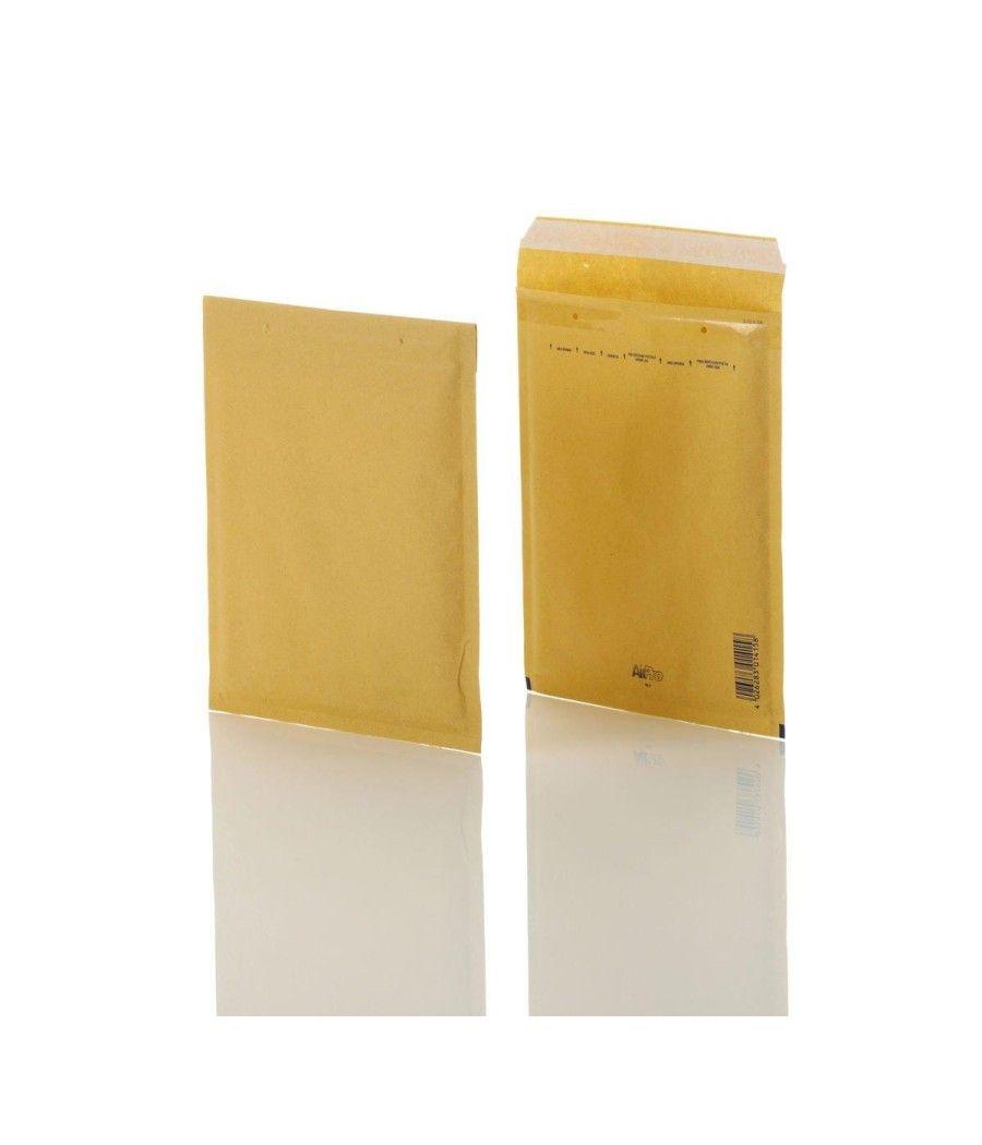 Bong bolsa acolchada con burbujas 12b 120x215mm kraft -10u- - Imagen 1
