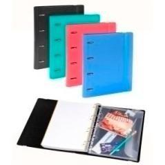 Carchivo carpeta anillas mixtas 4x35mm carpeblock 360 foam style c/recambio 100h a4 5x5 90gr c/goma 4 separadores c/surtidos