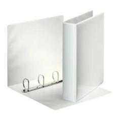 Esselte carpeta canguro bÁsica personalizable 4 anillas mixtas 60mm a4 pp blanco - Imagen 1