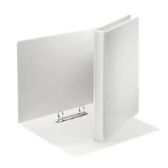 Esselte carpeta canguro básica personalizable 2 anillas mixtas 40mm a4 pp blanco