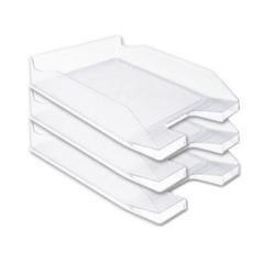 Esselte bandeja portadocumentos europost transparente formato vertical cristal - Imagen 1