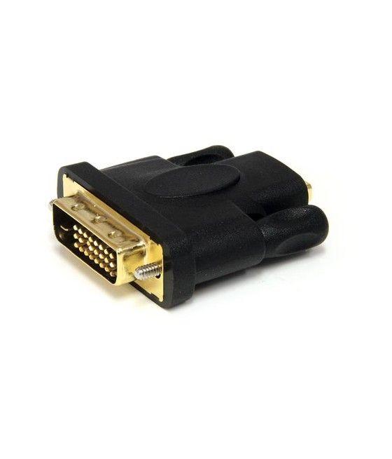 StarTech.com Adaptador HDMI a DVI - DVI-D Macho - HDMI Hembra - Conversor - Negro - Imagen 1