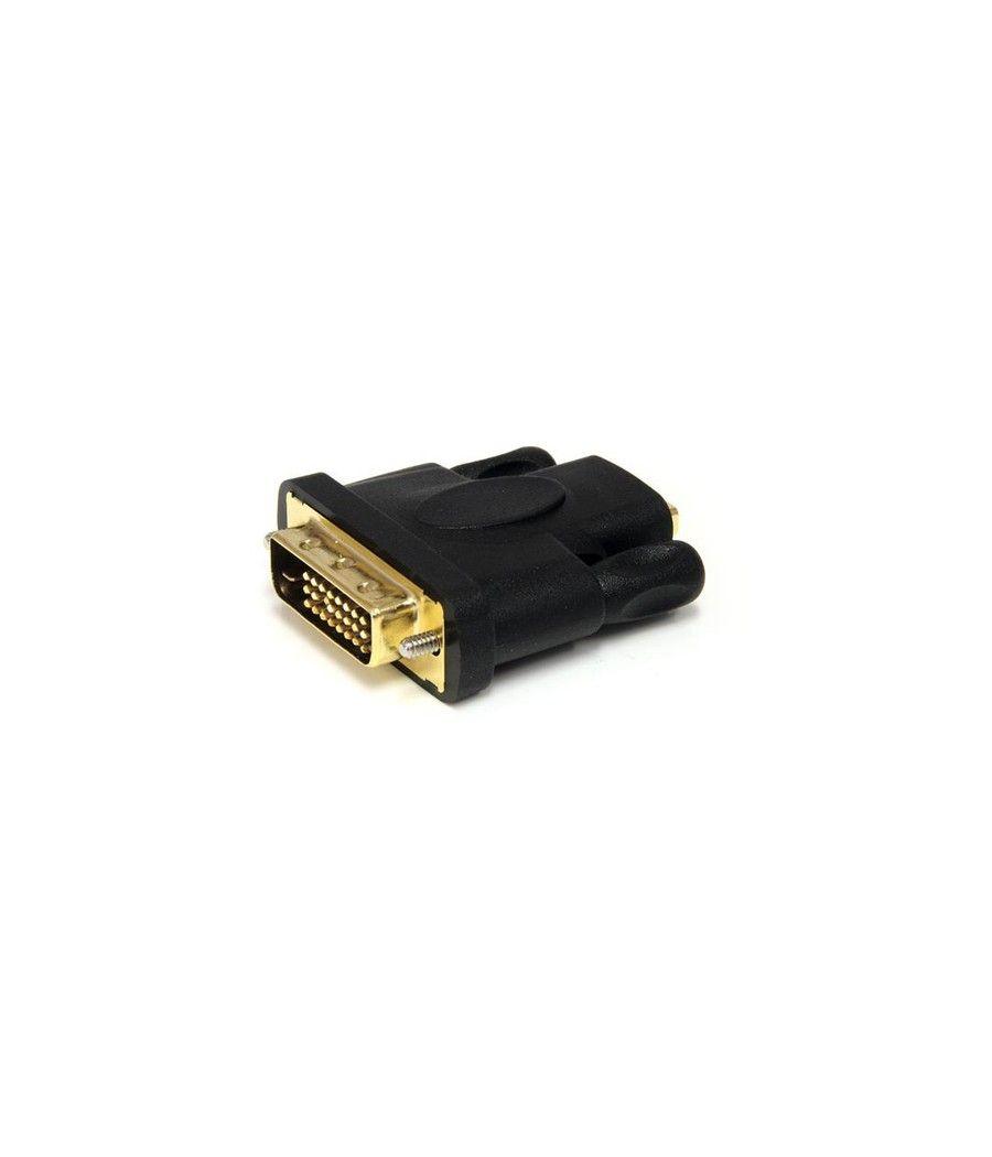 StarTech.com Adaptador HDMI a DVI - DVI-D Macho - HDMI Hembra - Conversor - Negro - Imagen 1