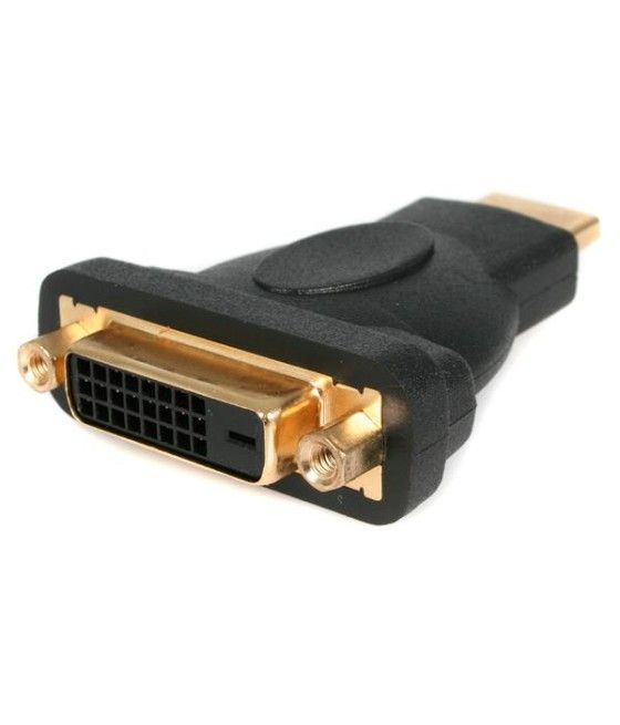 StarTech.com Adaptador HDMI a DVI - DVI-D Hembra - HDMI Macho - Conversor - Negro