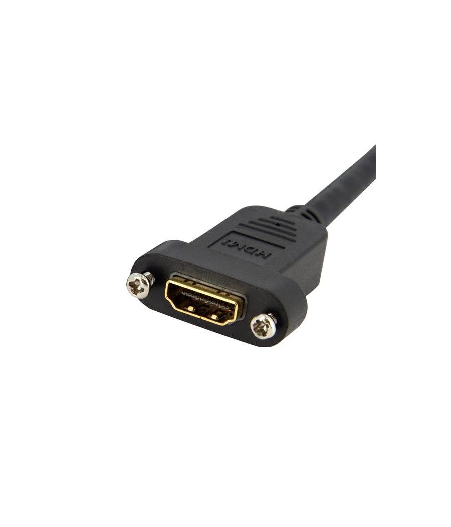 StarTech.com Cable HDMI de 91cm para montaje en Panel - Hembra a Macho - Imagen 3