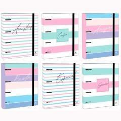 Mariola carpeblock carpeta 4 anillas mixtas 40mm c/recambio cartÓn forrado plastificado diseÑos surtidos - Imagen 1