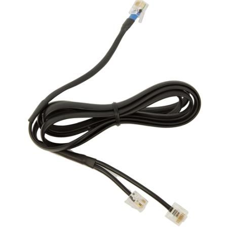 Jabra DHSG cable Negro - Imagen 1