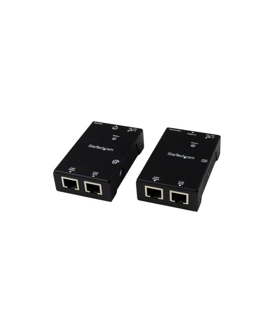 StarTech.com Kit Extensor Vídeo Audio HDMI por Cable UTP Ethernet Cat5 Cat6 RJ45 con Power over Cable - 50m - Imagen 2