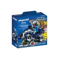 Playmobil policia - speed quad - Imagen 1