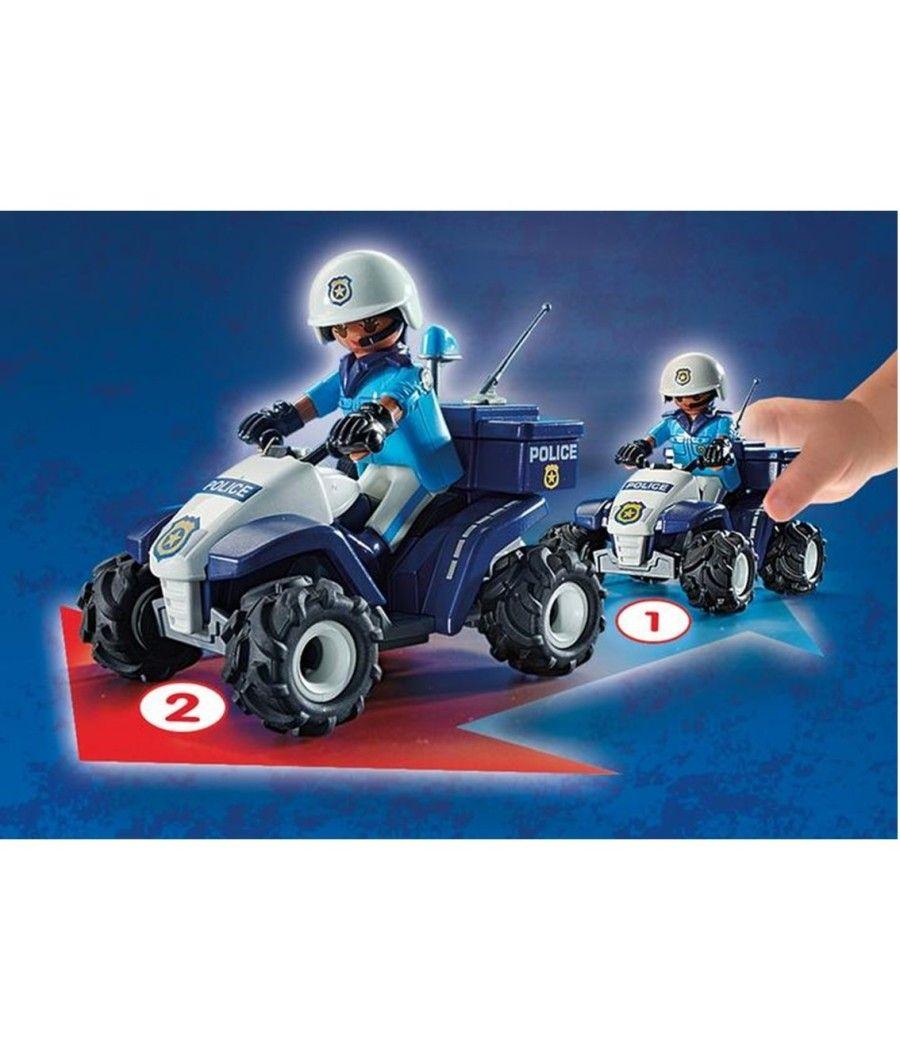 Playmobil policia - speed quad - Imagen 2