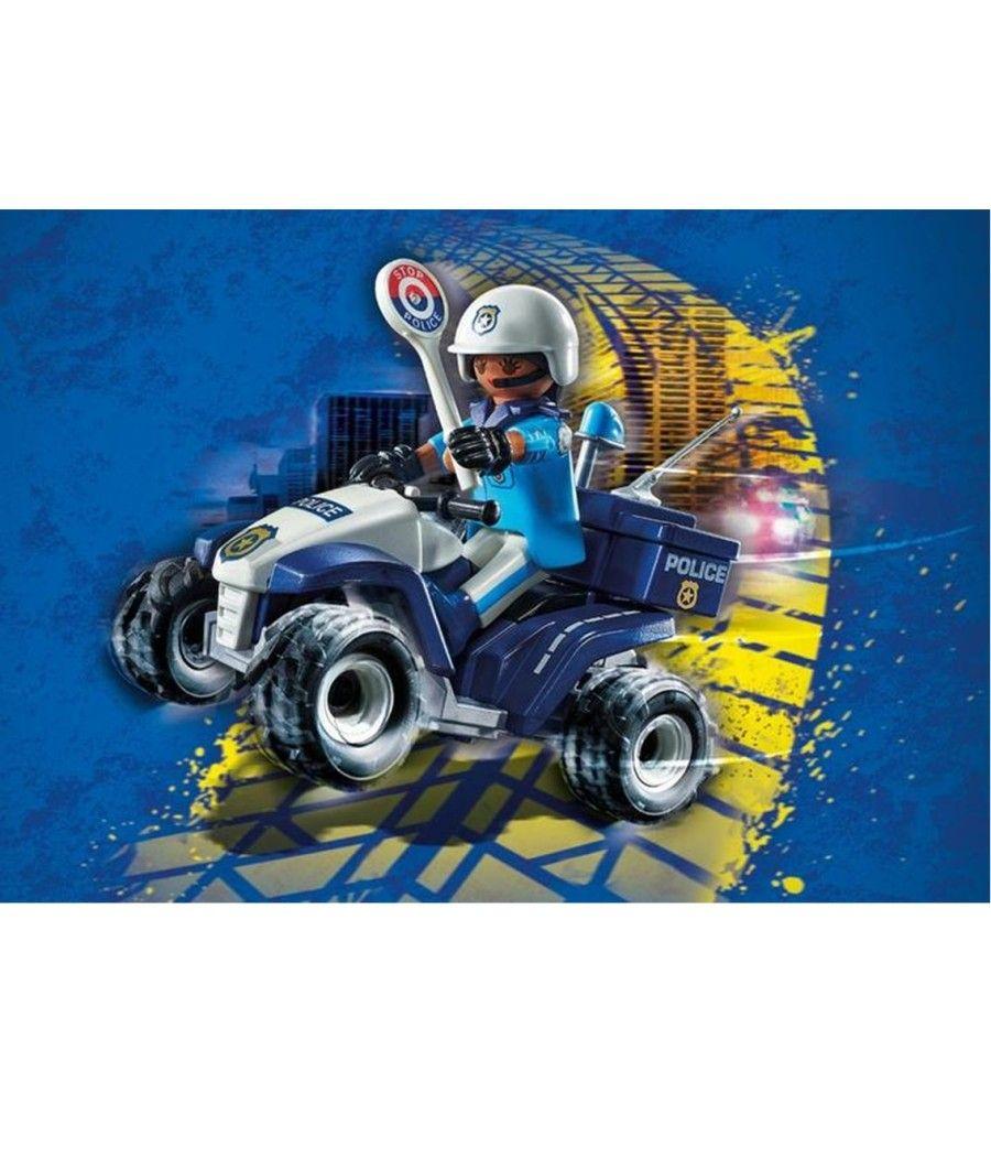 Playmobil policia - speed quad - Imagen 3