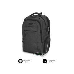 Mochila business airpadding 16'' gris oscuro subblim - Imagen 1