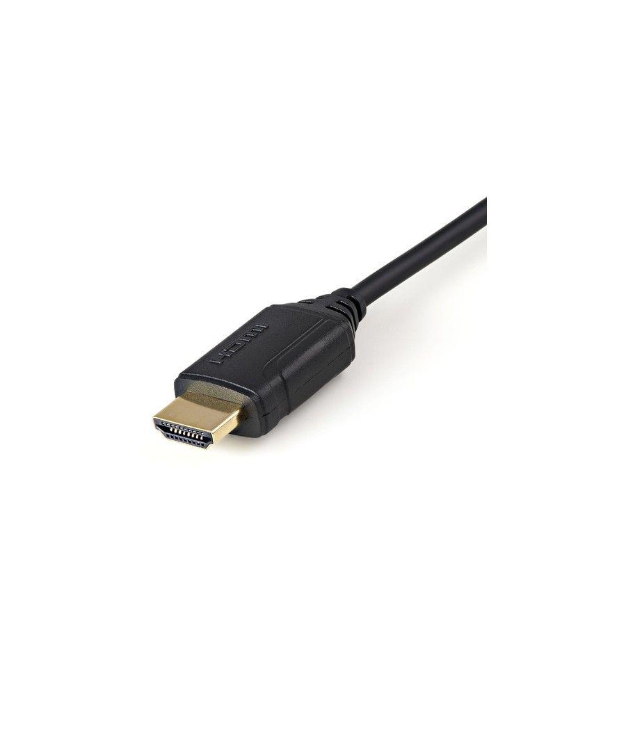 StarTech.com Cable de 50cm HDMI 2.0 Certificado Premium con Ethernet - HDMI de Alta Velocidad Ultra HD de 4K a 60Hz HDR10 - para