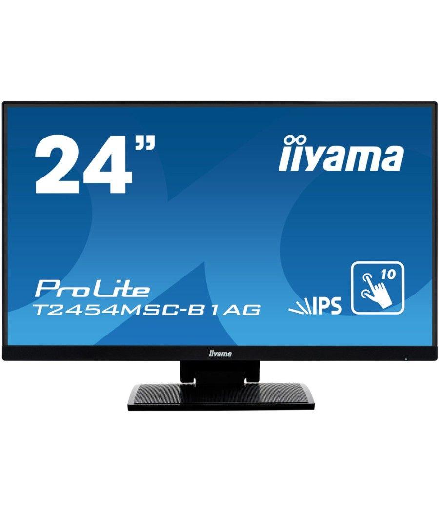 Monitor iiyama 23,6" projected capacitive 10 tp full hd black - Imagen 1