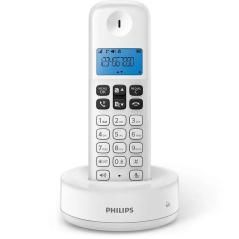 Teléfono inalámbrico philips d1611w/34/ blanco - Imagen 1