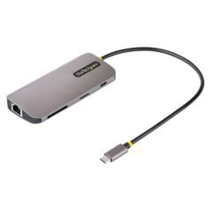 StarTech.com Adaptador Multipuertos USB C de Vídeo 4K a 60Hz, con Hub de 3 Puertos USB-A de 5Gbps, Entrega de Alimentación USB d
