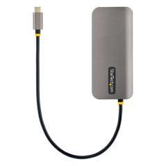 StarTech.com Adaptador Multipuertos USB C de Vídeo 4K a 60Hz, con Hub de 3 Puertos USB-A de 5Gbps, Entrega de Alimentación USB d