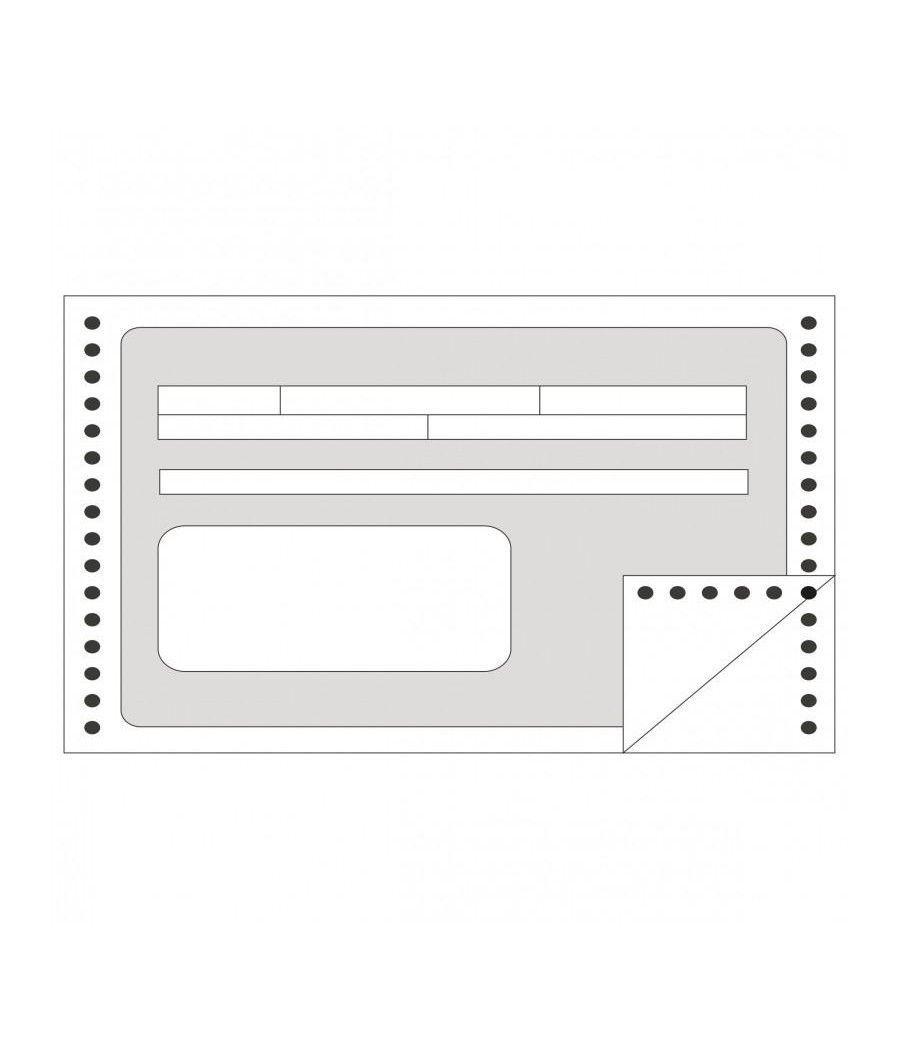 Apli formularios recibo en continuo 240mmx4" 1 copia 1200 u - Imagen 1