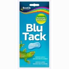 Bostik blu tack original masilla adhesiva reutilizable formato escolar 90gr azul - Imagen 1