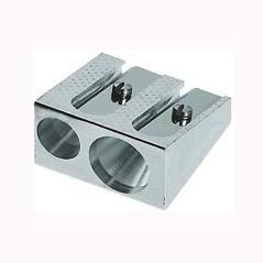 Faber castell afilalápices doble 50-34 metal plata