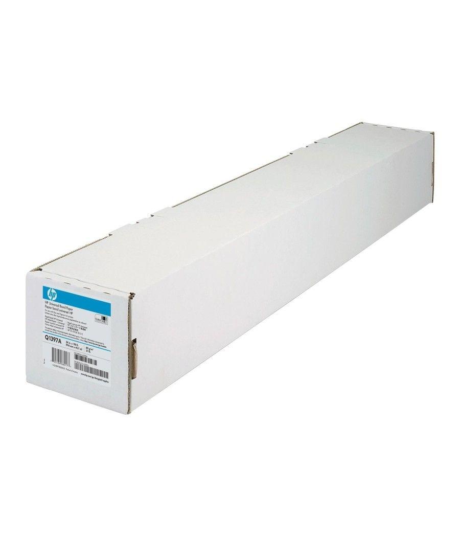 Hp papel inkjet bond 36 80gr designjet 120 914mm x 45.7m - Imagen 1