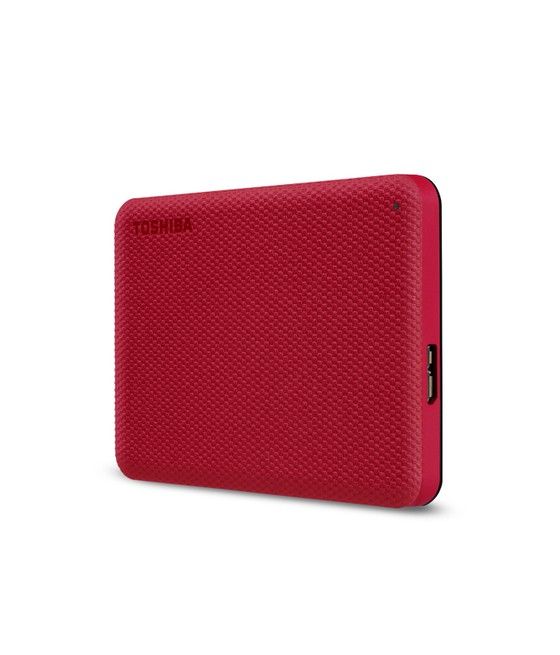 Toshiba Canvio Advance disco duro externo 2000 GB Rojo - Imagen 3