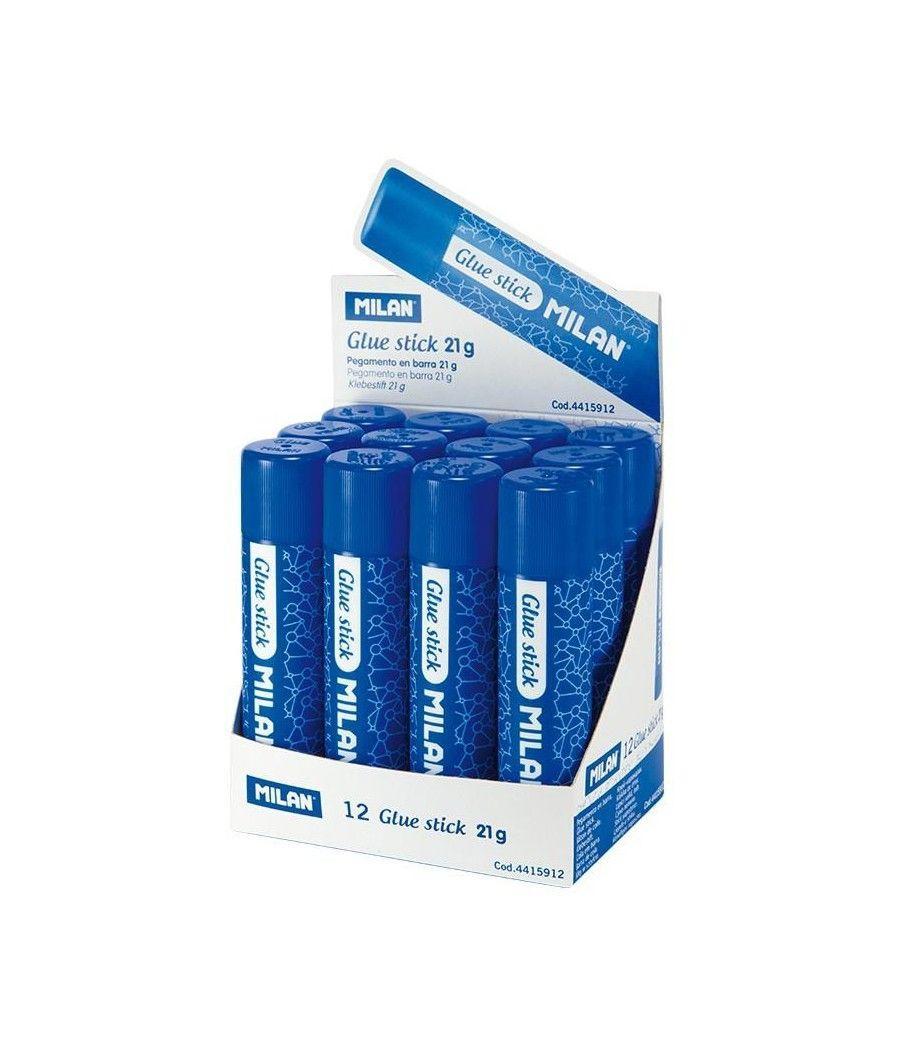 Milan pegamento barra 21gr caja expositora -12 barras- - Imagen 1