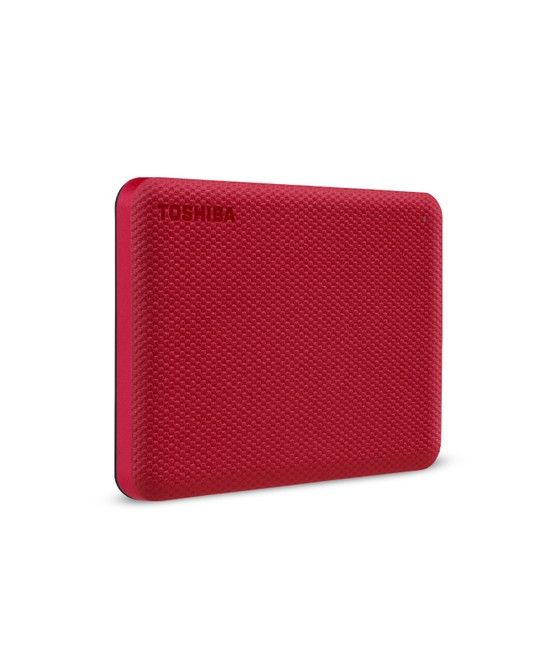 Toshiba Canvio Advance disco duro externo 2000 GB Rojo - Imagen 4