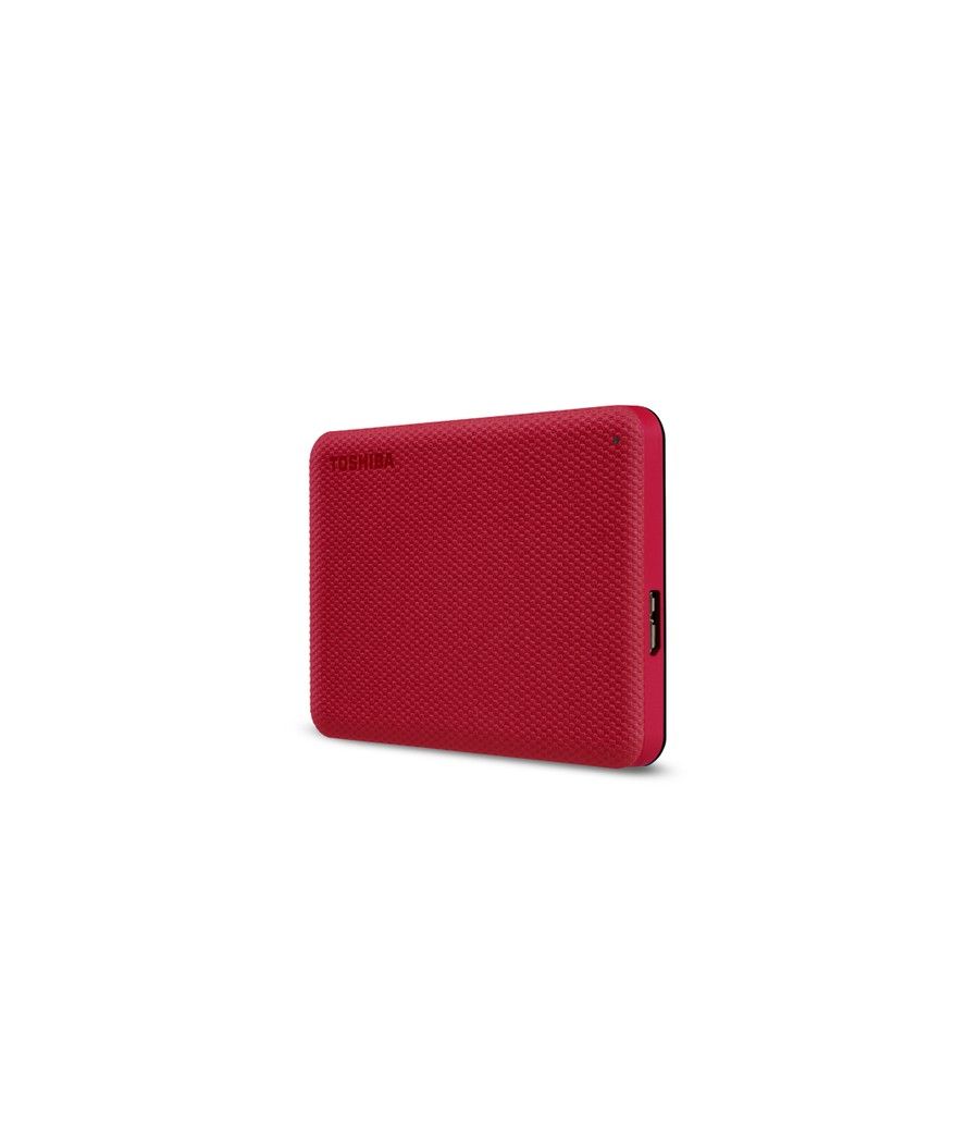 Toshiba Canvio Advance disco duro externo 4000 GB Rojo - Imagen 3
