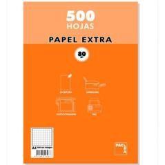 Pacsa papel multifunciÓn 500 hojas 80gr a4 rayado 6x6 blanco - Imagen 1