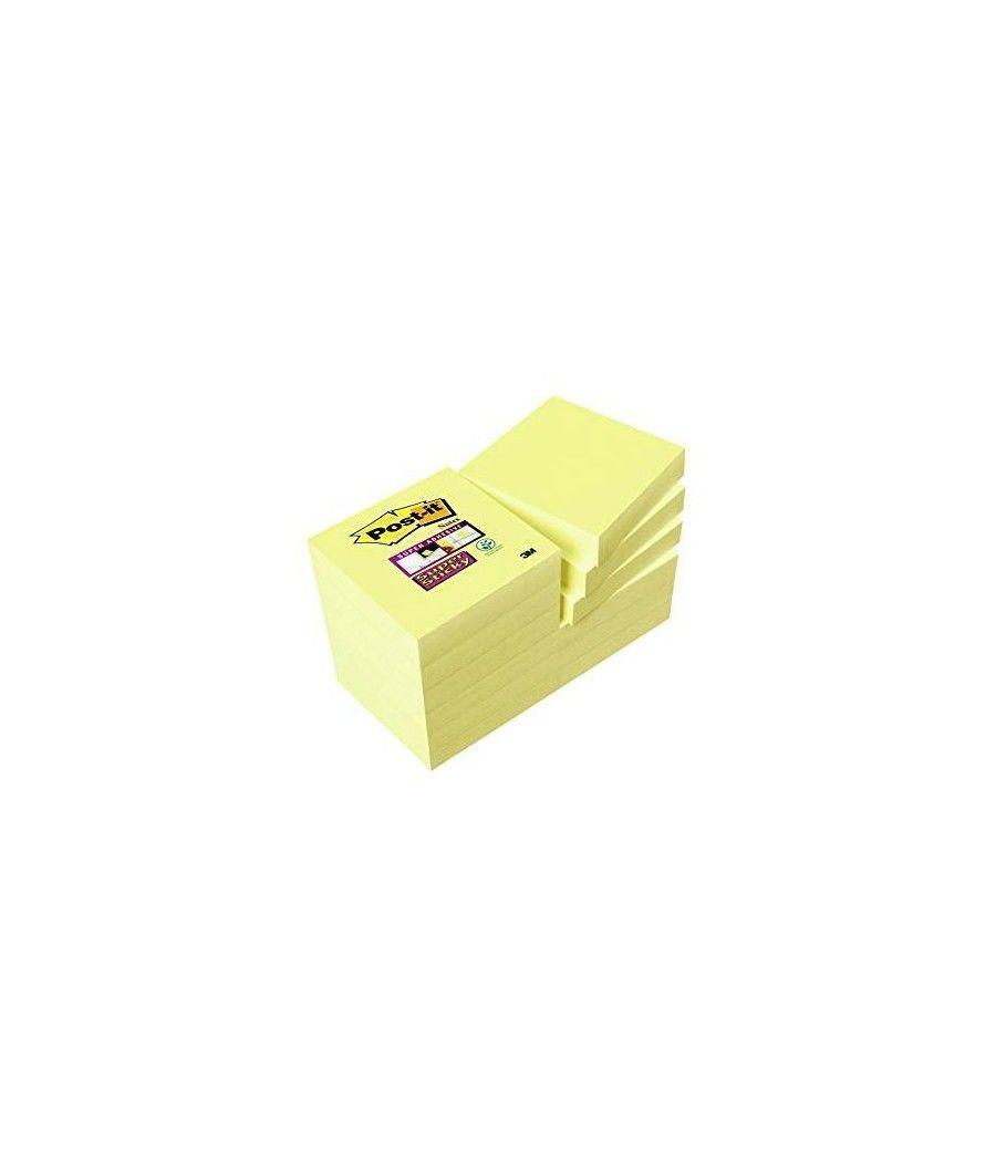 Post-it blocs notas 622 super sticky notas sin encelofado 47,6 x 47,6 12 -pack 12- - Imagen 1