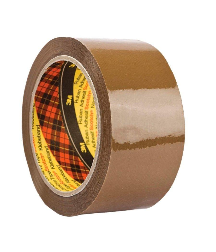 Scotch cinta de embalaje 309 marrÓn / pp bajo ruido / 50mm x 66 m - pack 6- - Imagen 1