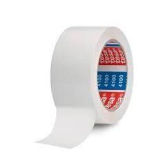 Tesa rollo precinto 66mx50mm pvc rugoso blanco