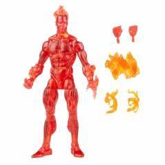 Figura hasbro antorcha humana 15 cm fantastic four marvel legends f03515l0 - Imagen 1