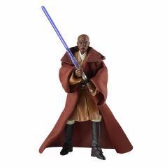 Figura hasbro mace windu 9 -5 cm sw el ataque de los clones star wars vintage f44955x0 - Imagen 1