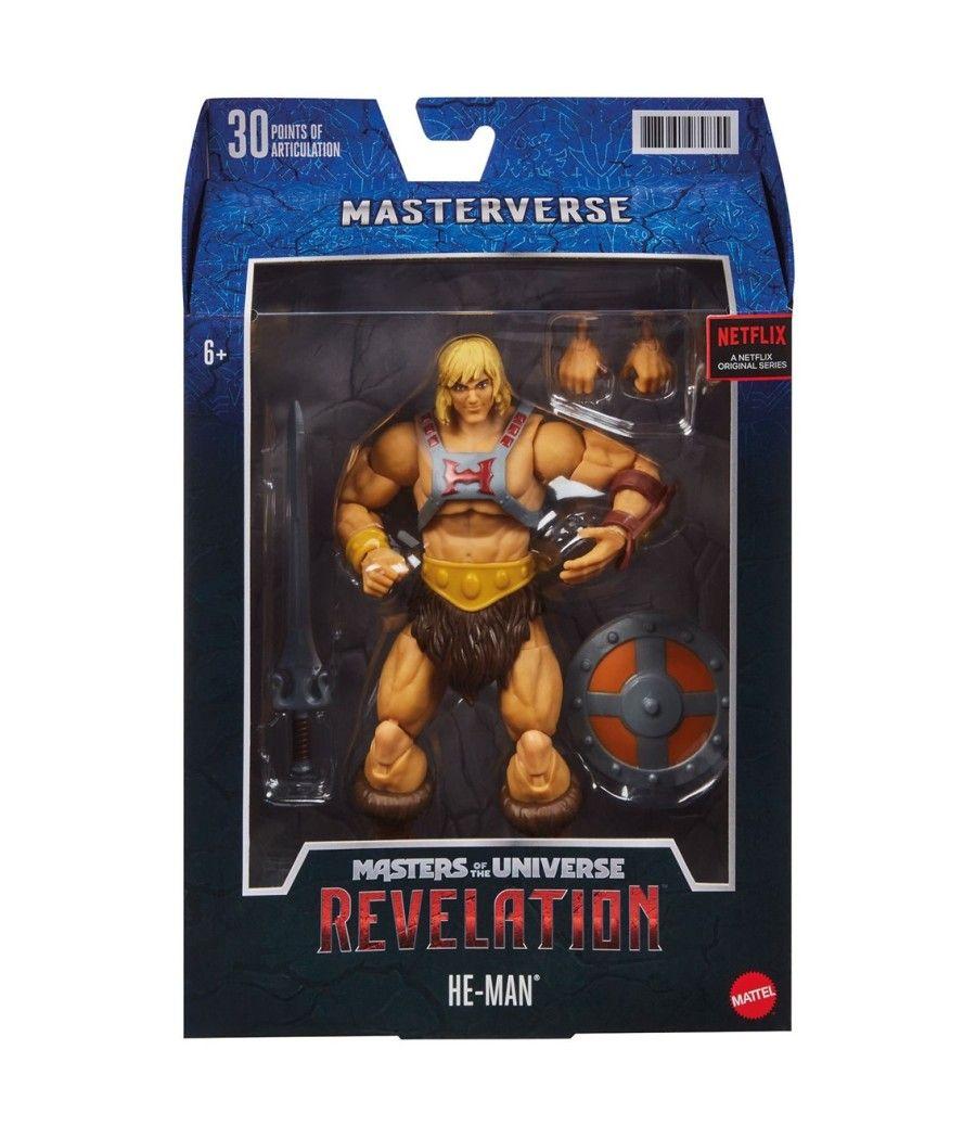 Figura mattel masters of the universe revelation animated serie he - man - Imagen 2