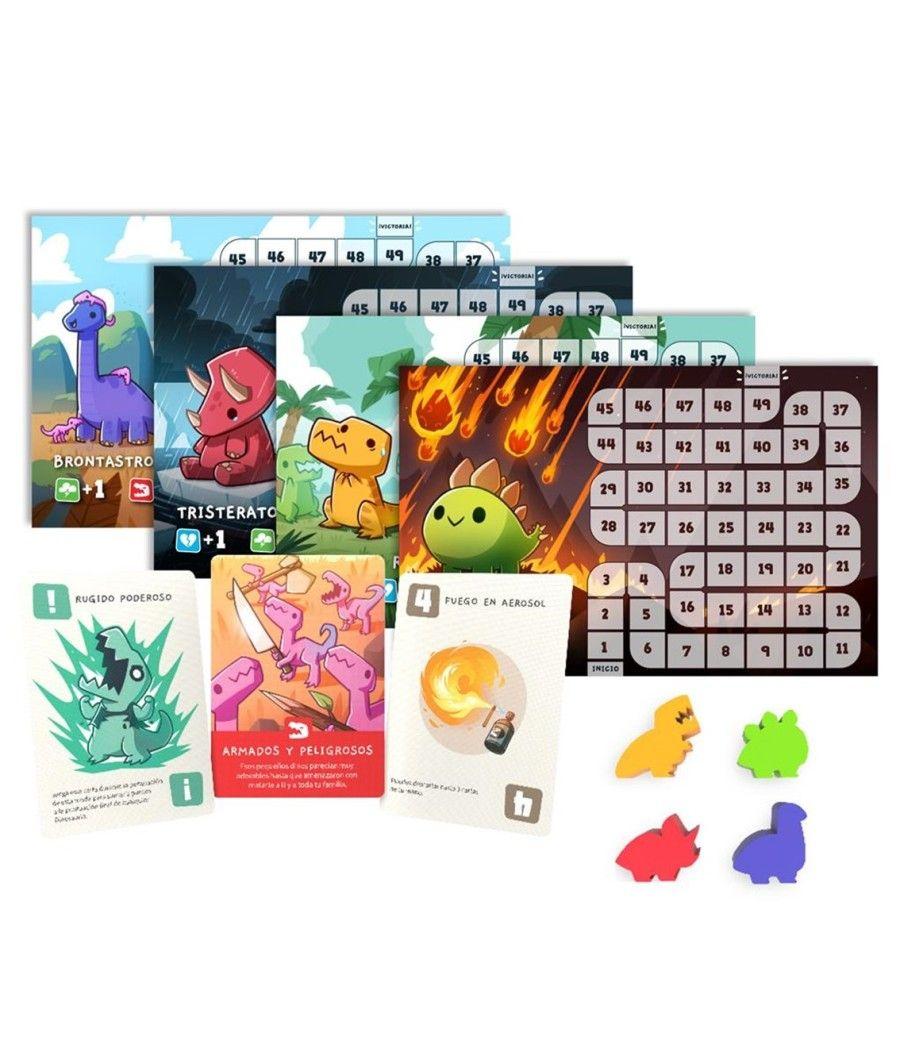 Juego de mesa happy little dinosaurs pegi 8 - Imagen 2