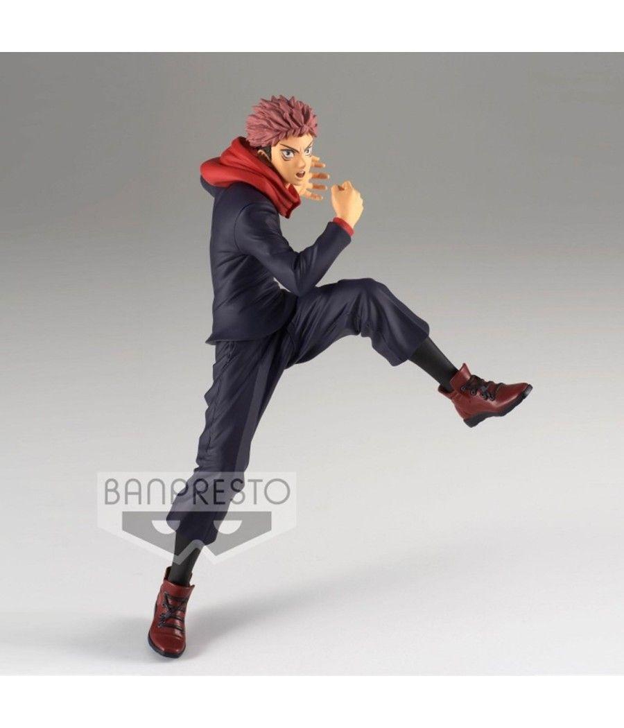 Figura banpresto jujutsu kaisen king of artist yuji itadori - Imagen 4