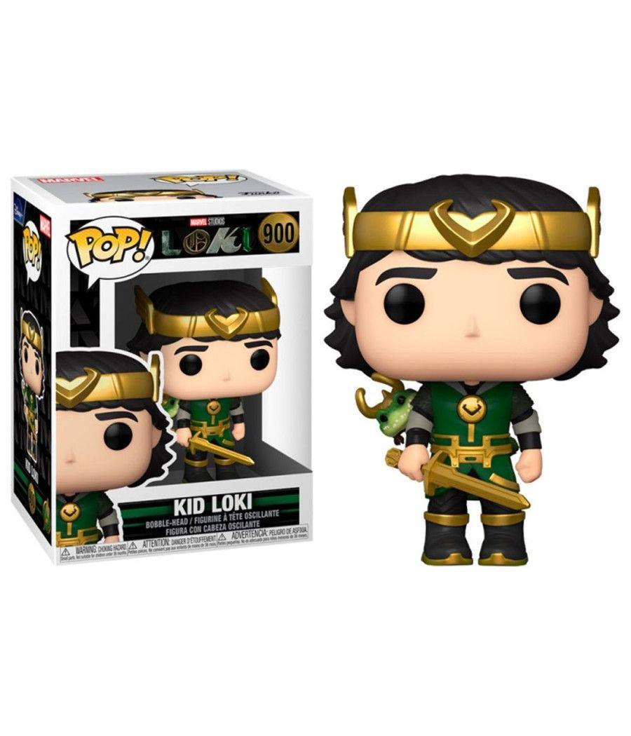 Funko pop marvel loki loki niño con cocodrilo loki 55746 - Imagen 1