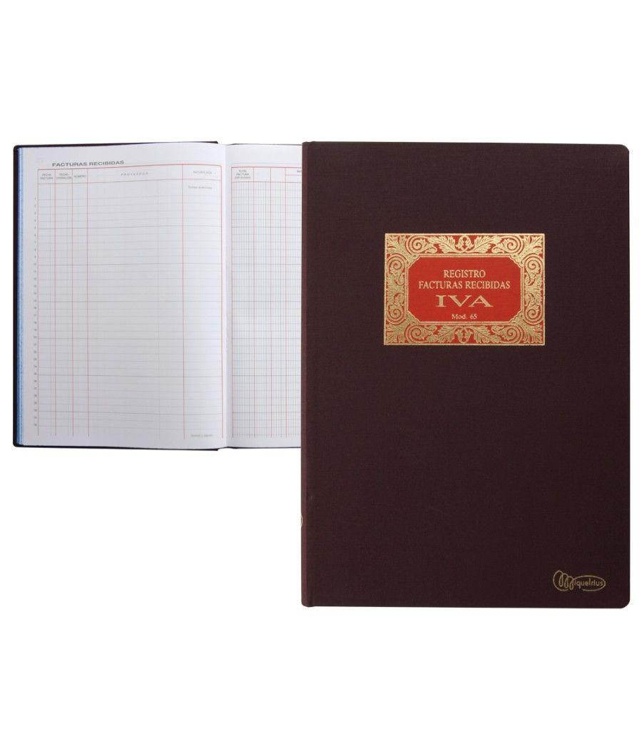 Libro miquelrius n.65 folio 100 hojas facturas recibidas - Imagen 2