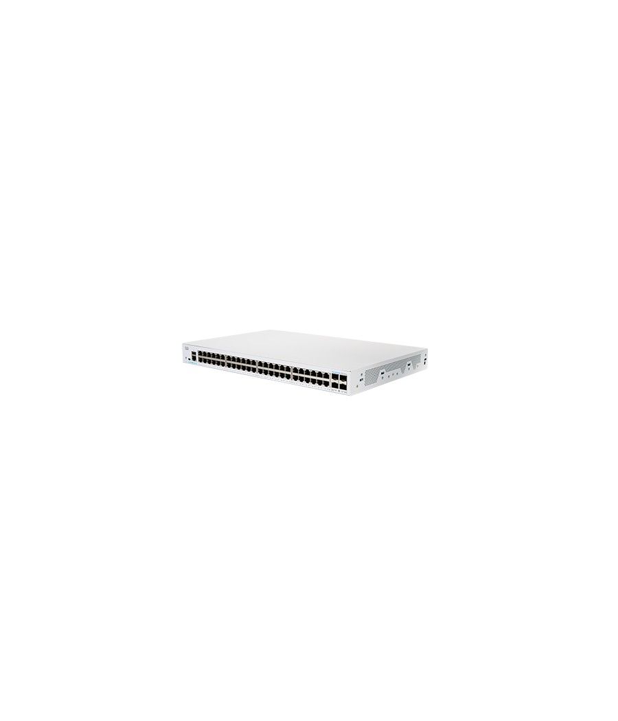 Cisco CBS350-48T-4X-EU switch Gestionado L2/L3 Gigabit Ethernet (10/100/1000) Plata - Imagen 1