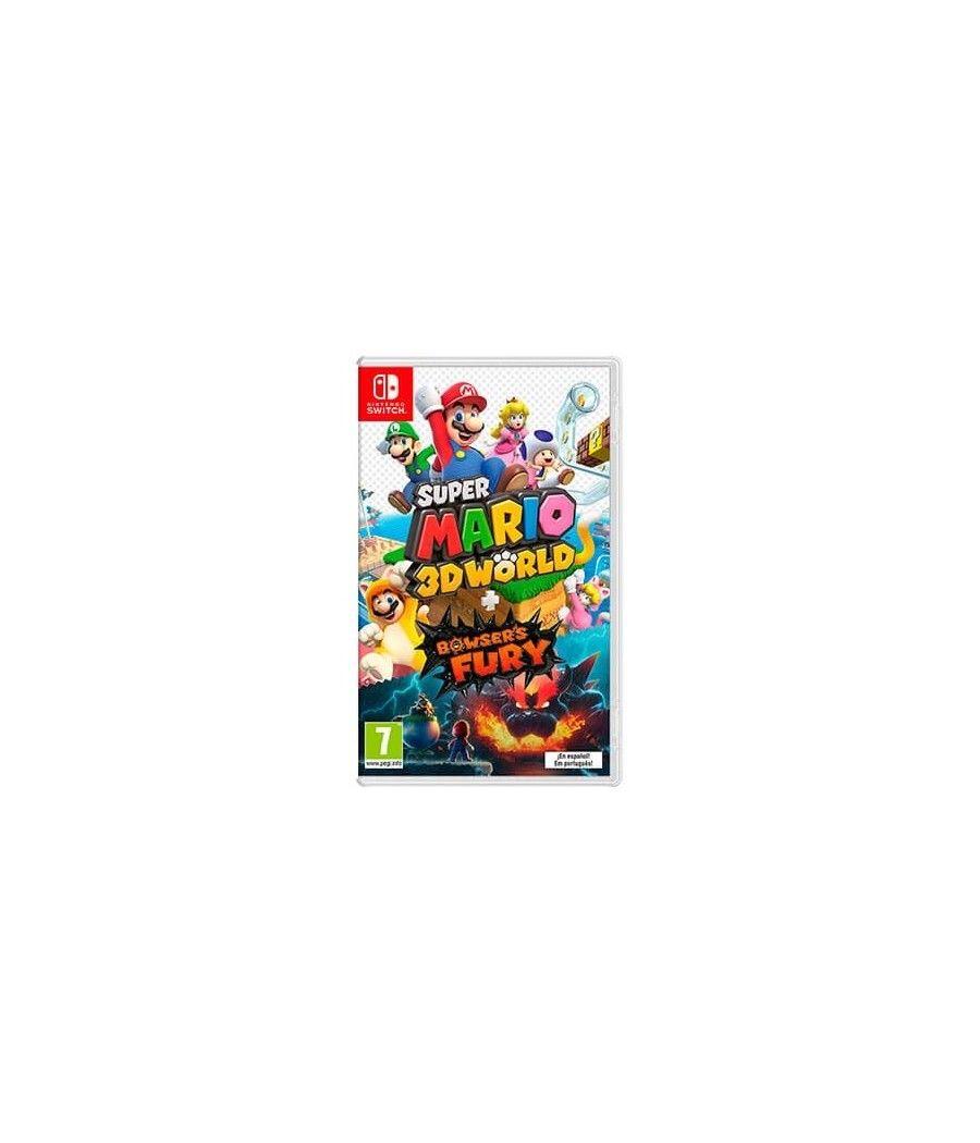 Juego nintendo switch super mario 3d world - Imagen 1