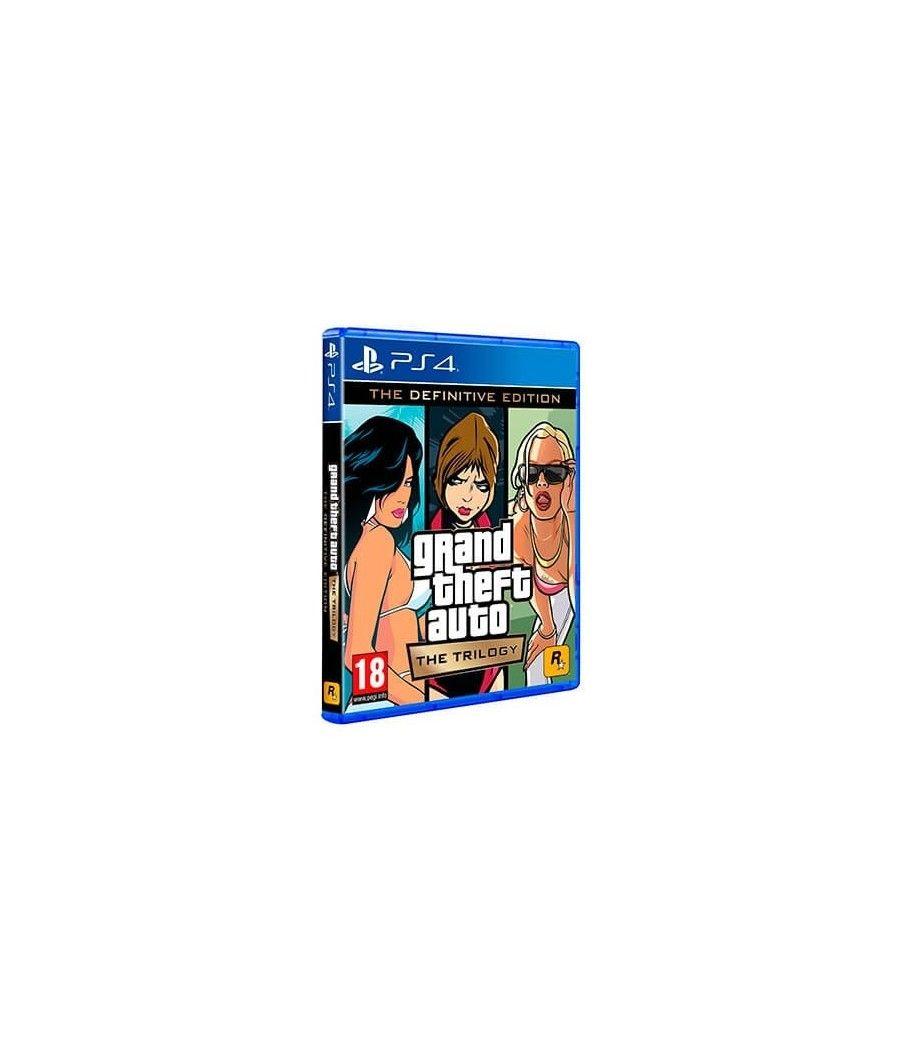 Juego sony ps4 gta the trilogy: the definitive ed - Imagen 1