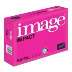 Image papel din a4 impact 90gr paquete de 500 hojas - Imagen 1