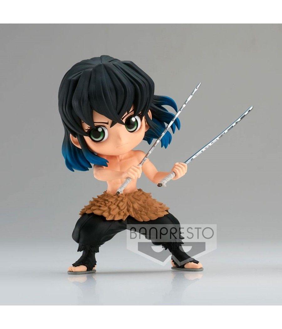 Figura banpresto q posket kimetsu no yaiba demon slayer inosuke hashibira ii ver. a - Imagen 1